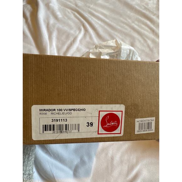 Christian Louboutin Mirador Pumps - Women's 39 9 Purple and Gold - Picture 8 of 8